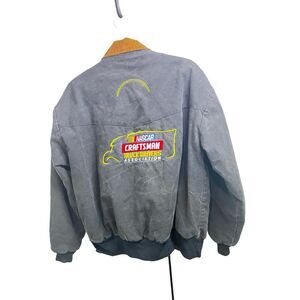 NASCAR Craftsman Association Gray Bomber Jacket
